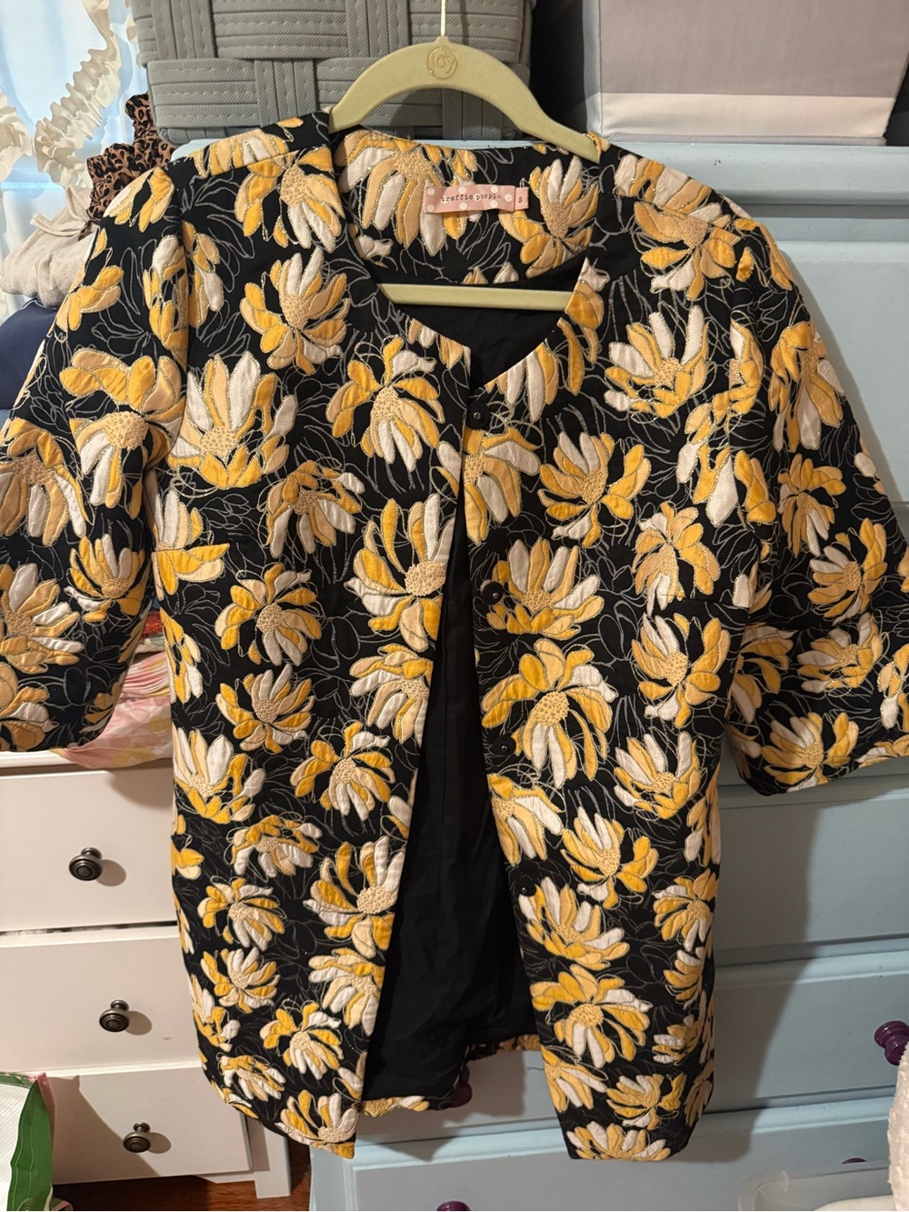 Traffic People - black and yellow jacket